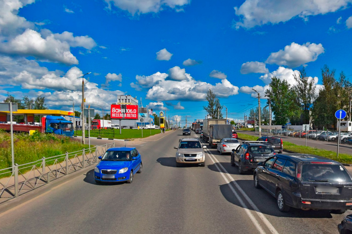 Фотография рекламного носителя, тип: Билборд 3x6, адрес: Шевченко ул. Х Верхний Волок ул., Смоленск, Смоленская область, Россия. Сторона B №749270