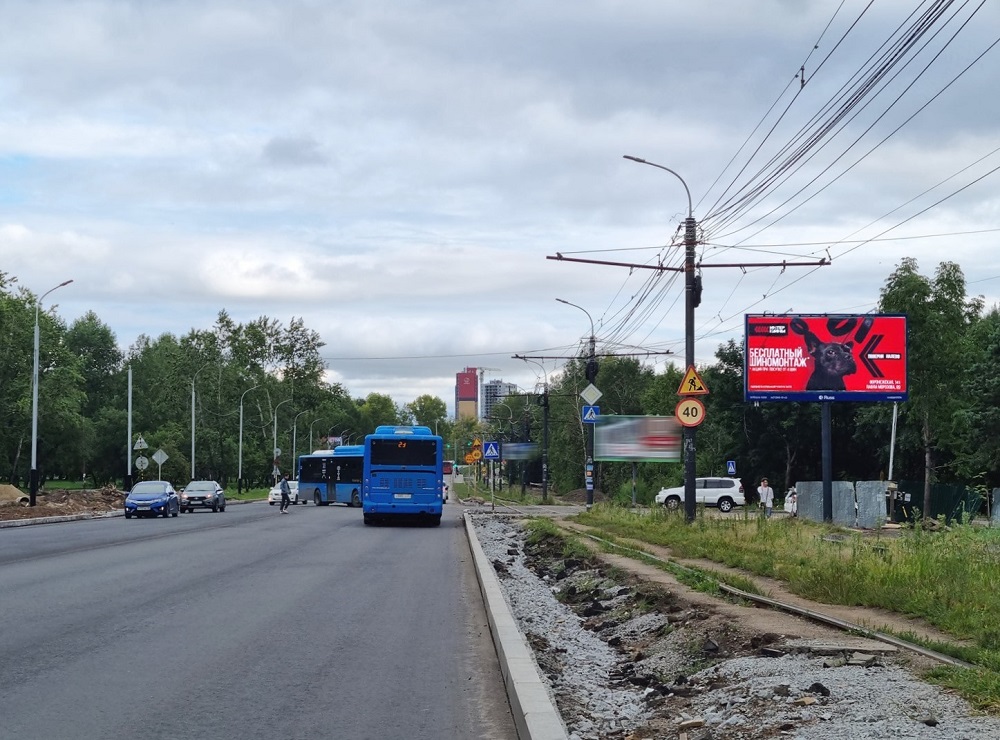 Фотография рекламного носителя, тип: Билборд 3x6, адрес: Тихоокеанская ул. Х Даниловского ул., Хабаровск, Хабаровский край, Россия. Сторона А1 №328116