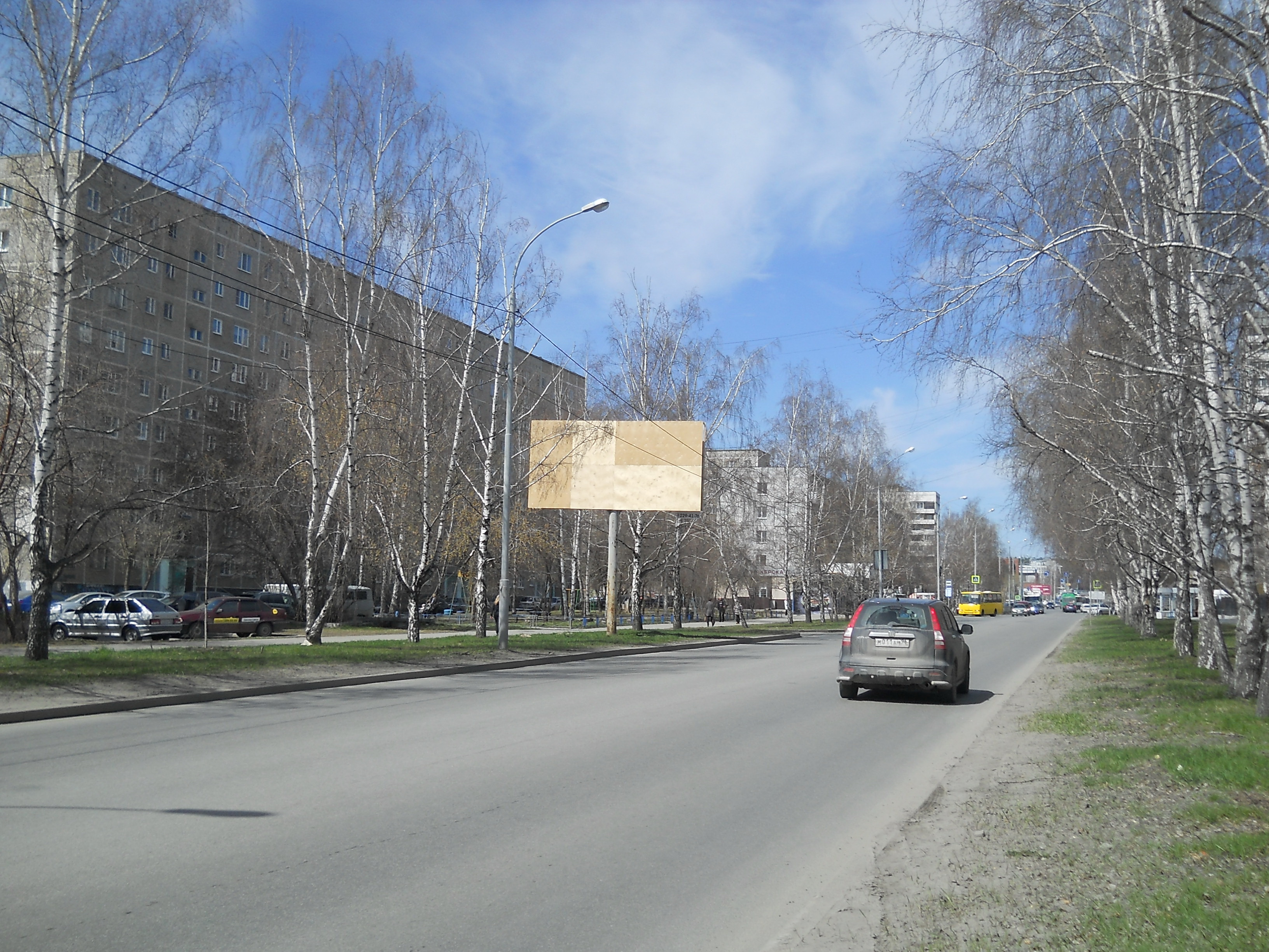 Фотография рекламного носителя, тип: Билборд 3x6, адрес: Ак. Бардина ул., д.5, Екатеринбург, Свердловская область, Россия. Сторона B №666217