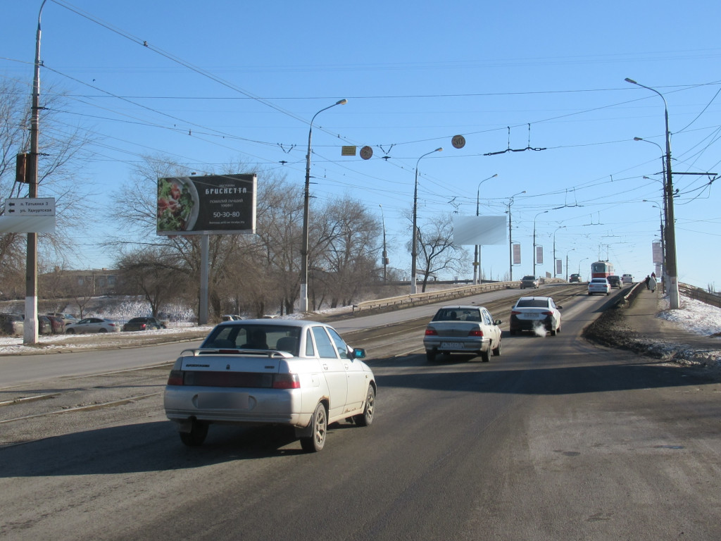 Фотография рекламного носителя, тип: Билборд 3x6, адрес: Героев Сталинграда пр-т. Х Удмуртская ул., д.1, Волгоград, Волгоградская область, Россия. Сторона Б №1000531