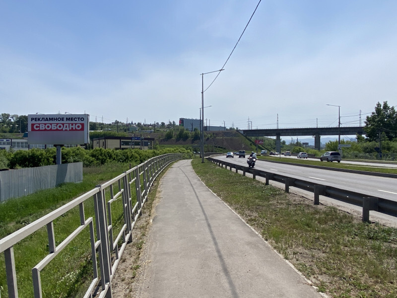 Фотография рекламного носителя, тип: Билборд 3x6, адрес: Котельникова ул., д.33, Красноярск, Красноярский край, Россия. Сторона Б №779774