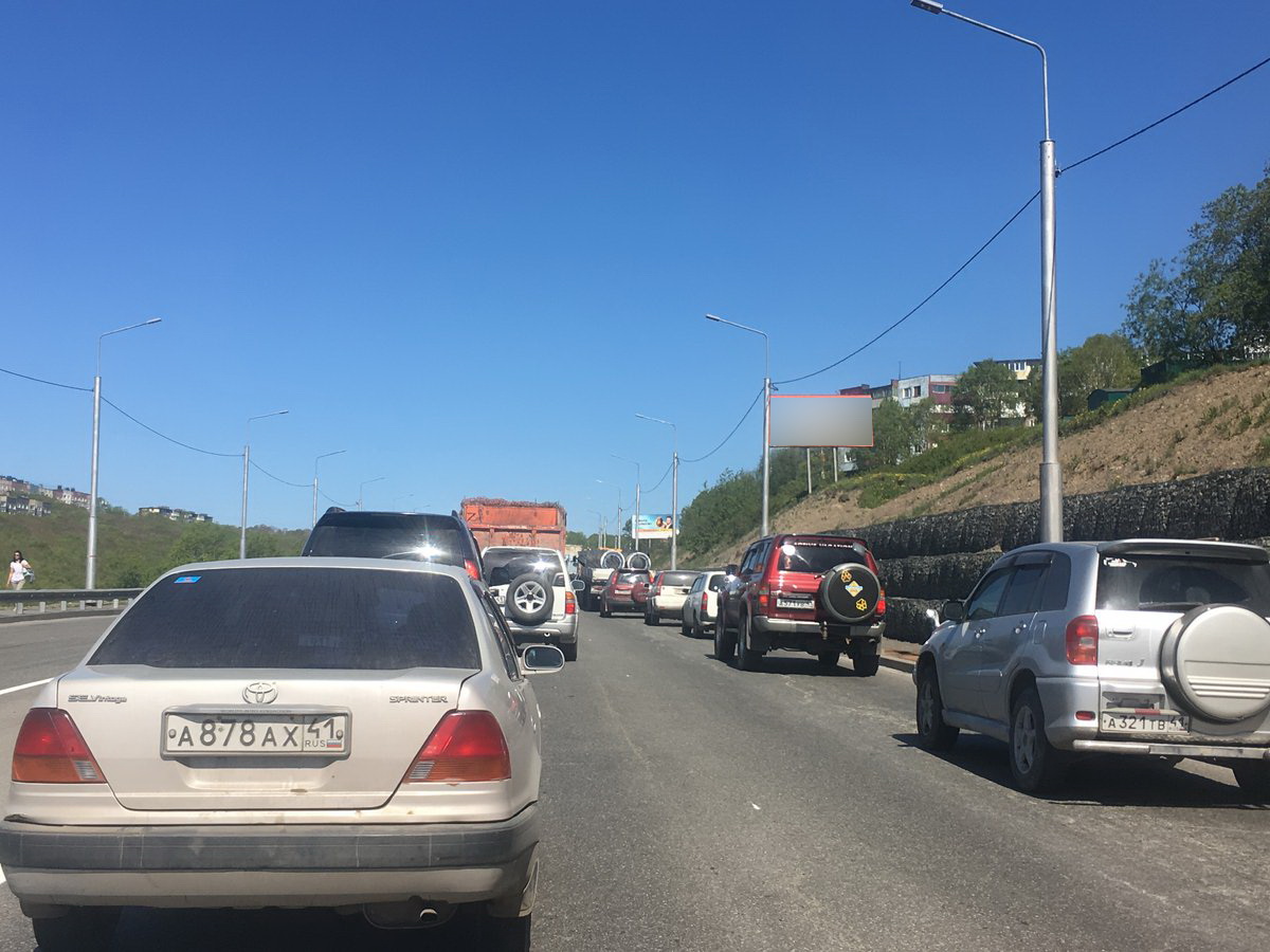 Фотография рекламного носителя, тип: Билборд 3x6, адрес: Академика Королева ул., д.7/30, Петропавловск-Камчатский, Камчатский край, Россия. Сторона А №777403