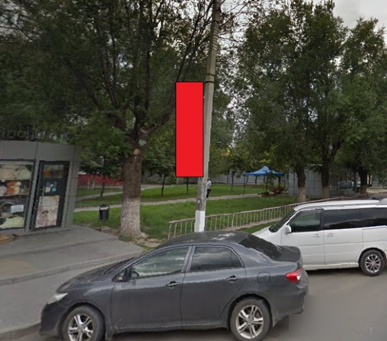 Фотография рекламного носителя, тип: Панель-кронштейн, адрес: Елецкая ул., поз.1, Волгоград, Волгоградская область, Россия. Сторона Б №1096309