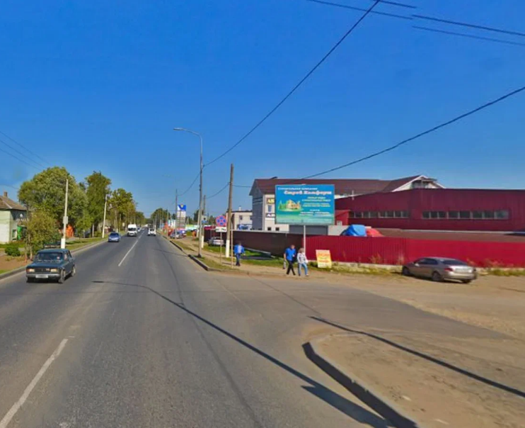 Фотография рекламного носителя, тип: Билборд 3x4, адрес: Александров г., Двориковское ш., д.13а, Владимир, Владимирская область, Россия. Сторона А №699208