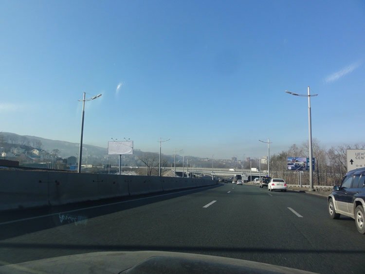 Фотография рекламного носителя, тип: Билборд 3x6, адрес: Маковского ул., д.98, Владивосток, Приморский край, Россия. Сторона Б №756679