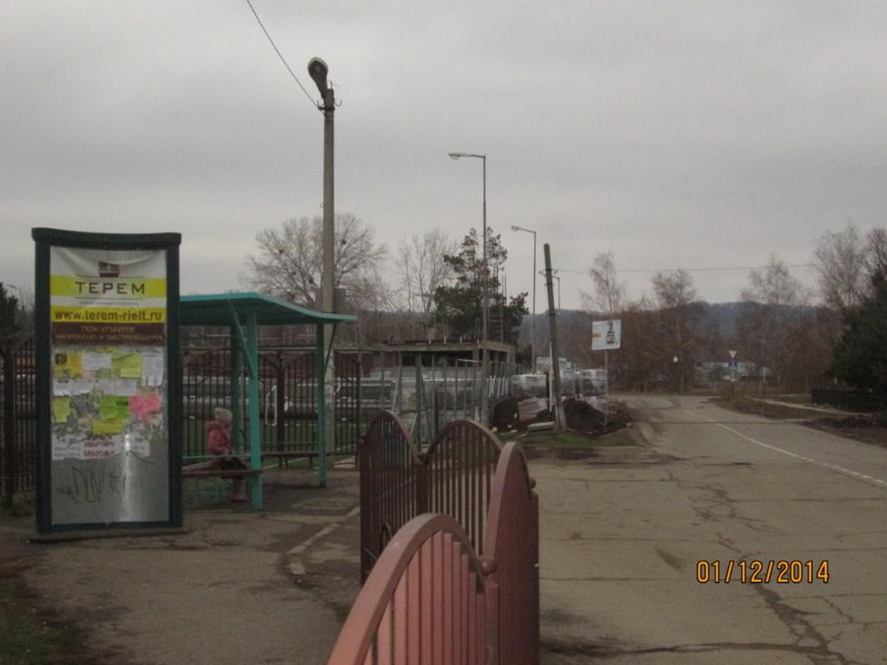 Фотография рекламного носителя, тип: Пиллар 3x1.4, адрес: Кучерявого ул., д.48 Х Псекупская ул. Х Ленина ул., Горячий Ключ, Краснодарский край, Россия. Сторона Б №1020623