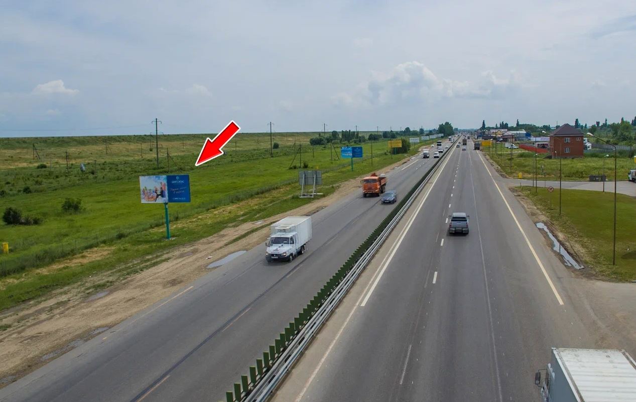 Фотография рекламного носителя, тип: Билборд 3x6, адрес: М-4 Дон а/д, 1344 150м, Краснодар, Краснодарский край, Россия. Сторона Б №602459