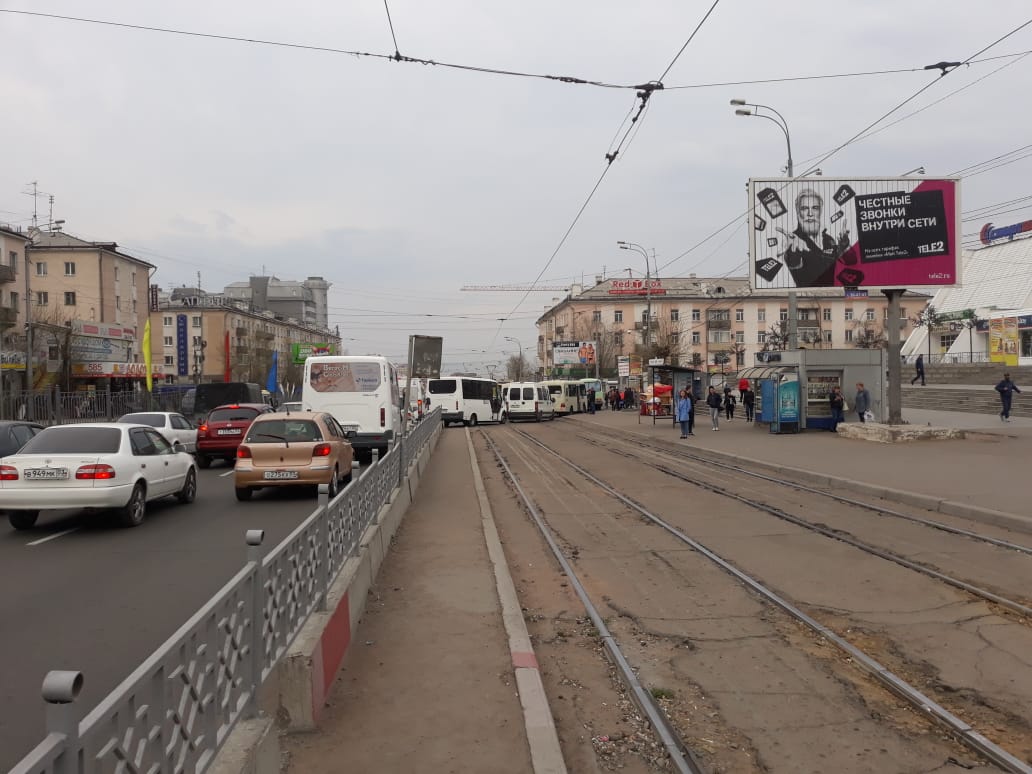 Фотография рекламного носителя, тип: Билборд 3x6, адрес: 50-лет Октября пр-т. Х Гагарина ул., ТЦ "Сагаан Морин", Улан-Удэ, Республика Бурятия, Россия. Сторона A1-A3 №974913