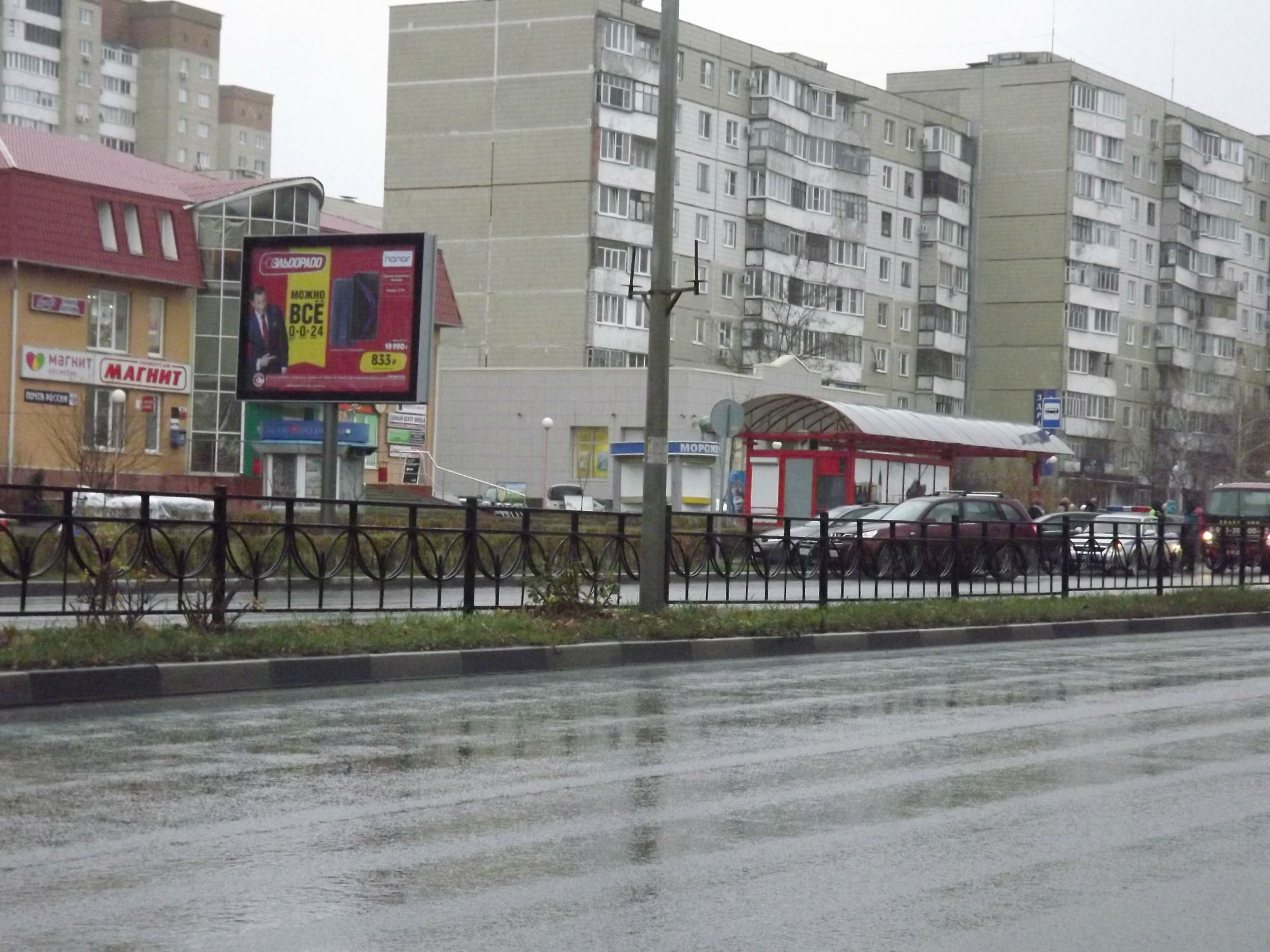 Фотография рекламного носителя, тип: Ситиборд 2.7x3.7, адрес: Магистраль 9-9, напротив ж.д. №1а, Старый Оскол, Белгородская область, Россия. Сторона B №839832