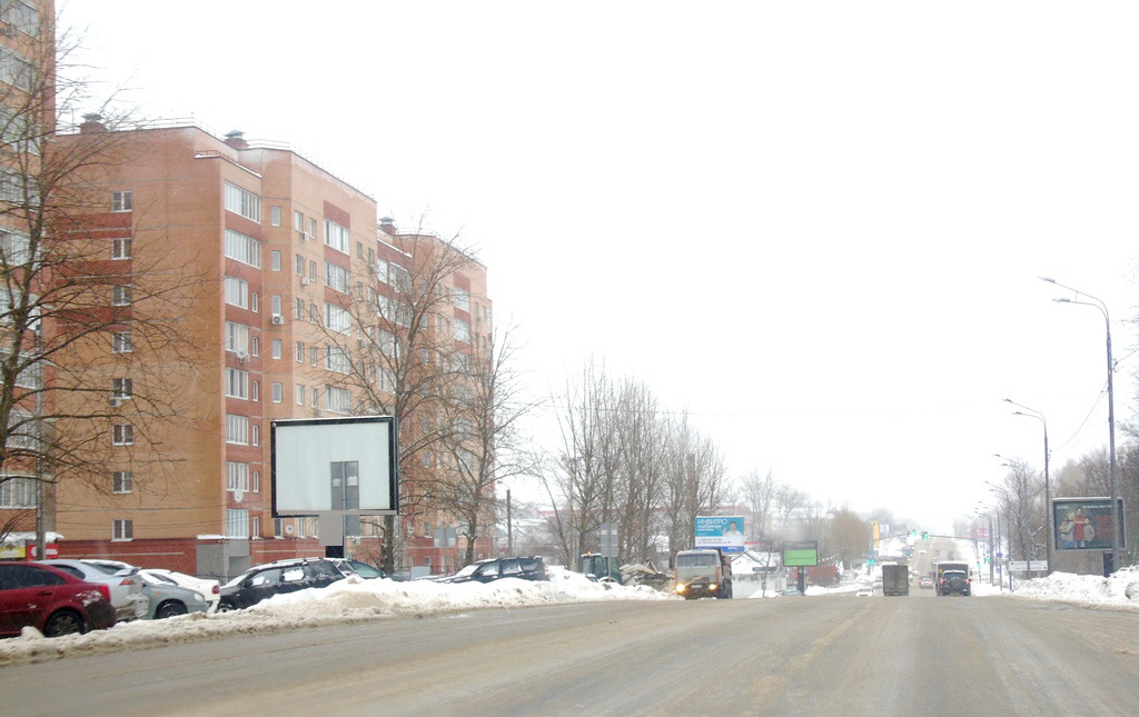 Фотография рекламного носителя, тип: Ситиборд 2.7x3.7, адрес: Красной Армии пр-т., д.251a, Сергиев Посад, Московская область, Россия. Сторона B1-B6 №468872