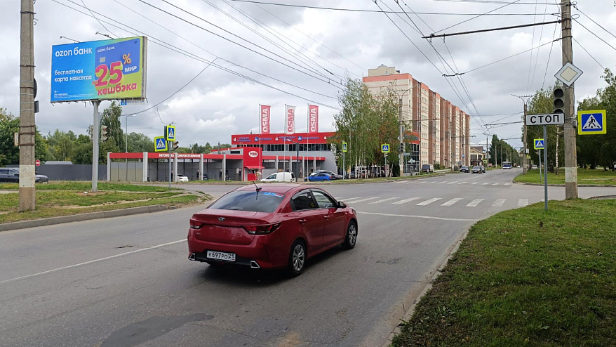 Фотография рекламного носителя, тип: Билборд 3x6, адрес: Ленинского Комсомола ул. Х Машиностроителей пр-зд., д.66, Чебоксары, Республика Чувашия, Россия. Сторона Б №760977