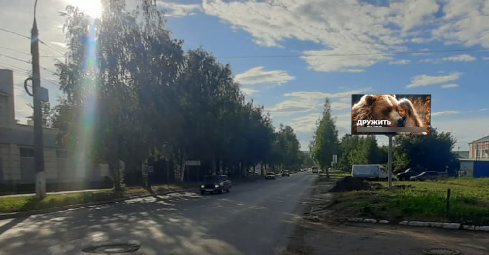 Фотография рекламного носителя, тип: Билборд 3x6, адрес: Строителей ул., д.101, Йошкар-Ола, Республика Марий Эл, Россия. Сторона А №1096420