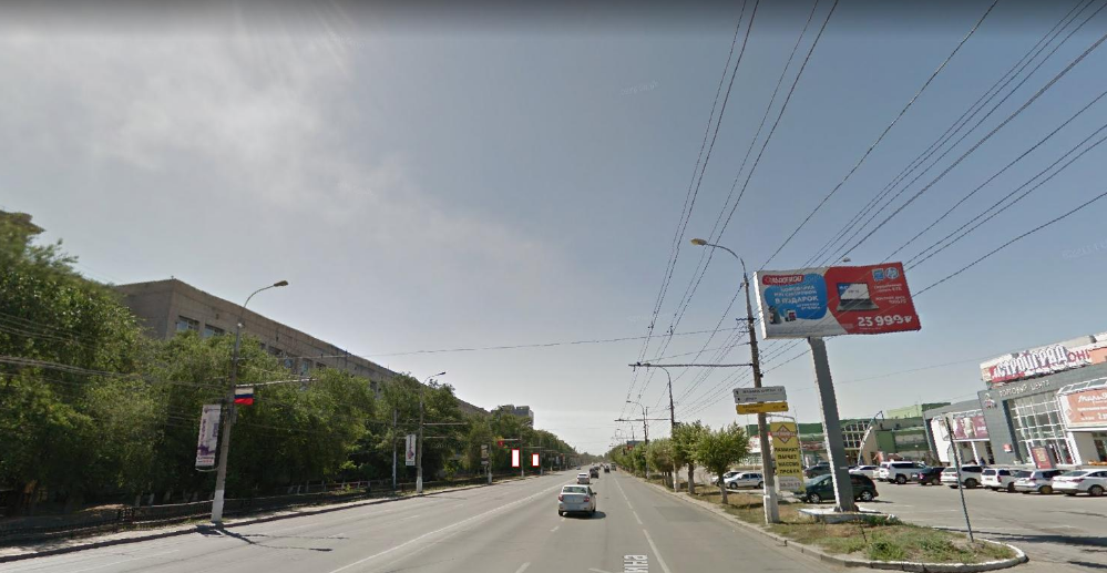 Фотография рекламного носителя, тип: Панель-кронштейн, адрес: Ленина пр-т., ТЦ "Стройград", Волгоград, Волгоградская область, Россия. Сторона Б №1097313