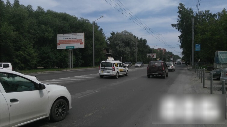 Фотография рекламного носителя, тип: Билборд 3x6, адрес: Иркутский тракт, д.80/2, Томск, Томская область, Россия. Сторона B №770507