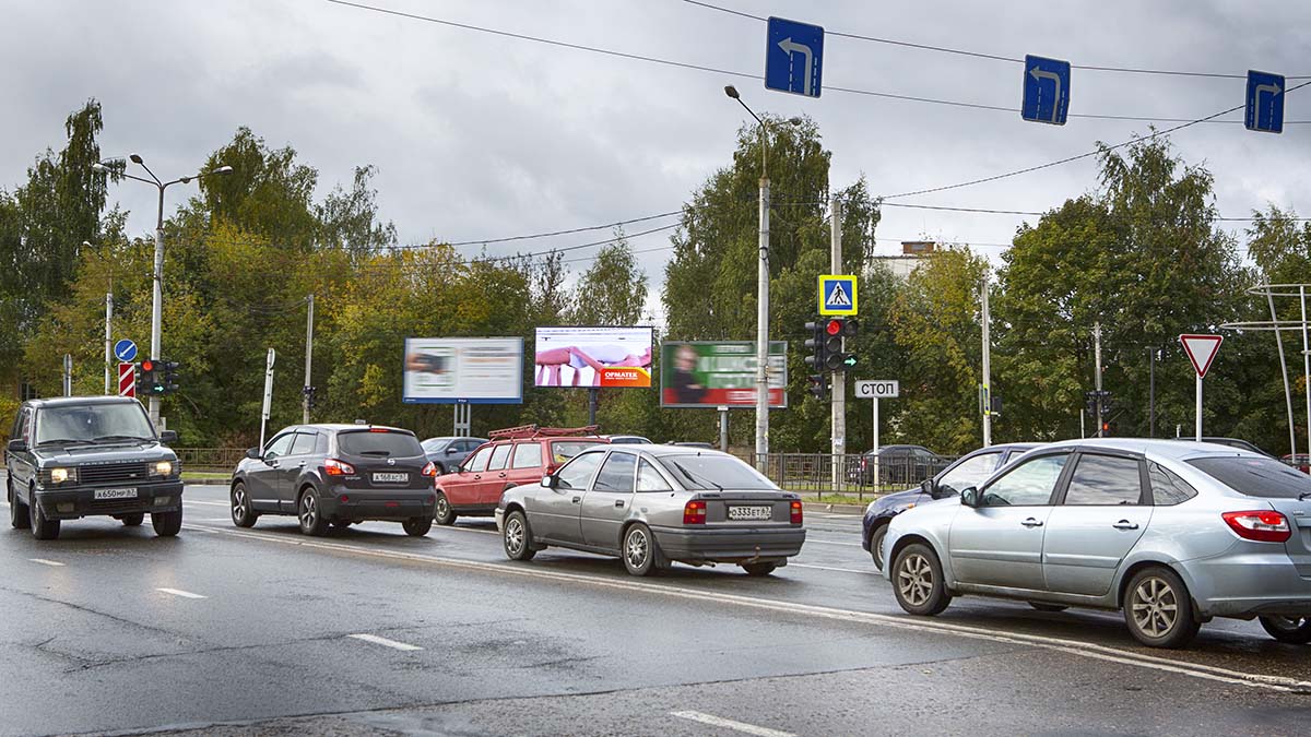 Фотография рекламного носителя, тип: Билборд 3x6, адрес: Фрунзе ул., д.47, Смоленск, Смоленская область, Россия. Сторона A1-A10 №961500