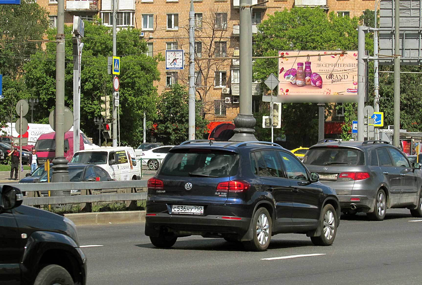 Фотография рекламного носителя, тип: Билборд 3x6, адрес: Нижняя Масловка ул., д.10, Москва, Россия. Сторона B №621169