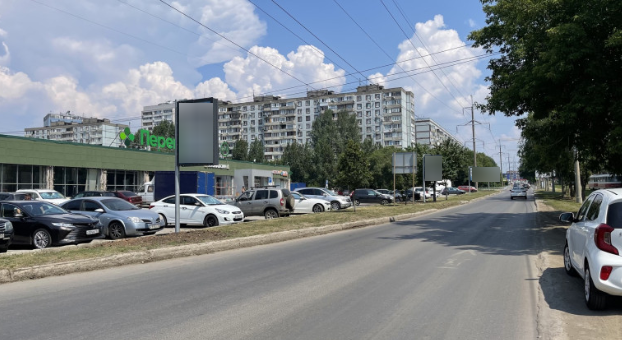 Фотография рекламного носителя, тип: Панель-кронштейн, адрес: Чернореченская ул. Х Дачная ул., Самара, Самарская область, Россия. Сторона B №1081063