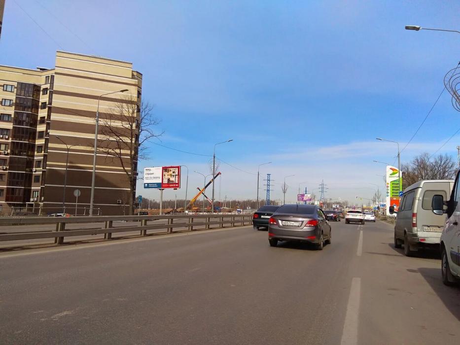 Фотография рекламного носителя, тип: Билборд 3x6, адрес: Коммунарка пос., А.Монаховой ул. Х Сосенский Стан ул., Москва, Россия. Сторона Б №639061