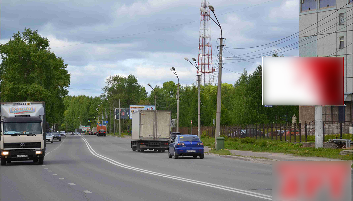 Фотография рекламного носителя, тип: Билборд 3x6, адрес: Октябрьский пр-т., д.156, Сыктывкар, Республика Коми, Россия. Сторона А №567640