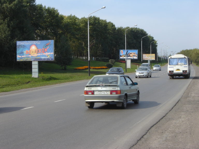 Фотография рекламного носителя, тип: Билборд 3x6, адрес: Транспортная ул., 300 м до АЗС Лукойл, Киселевск, Кемеровская область, Россия. Сторона Б №363763