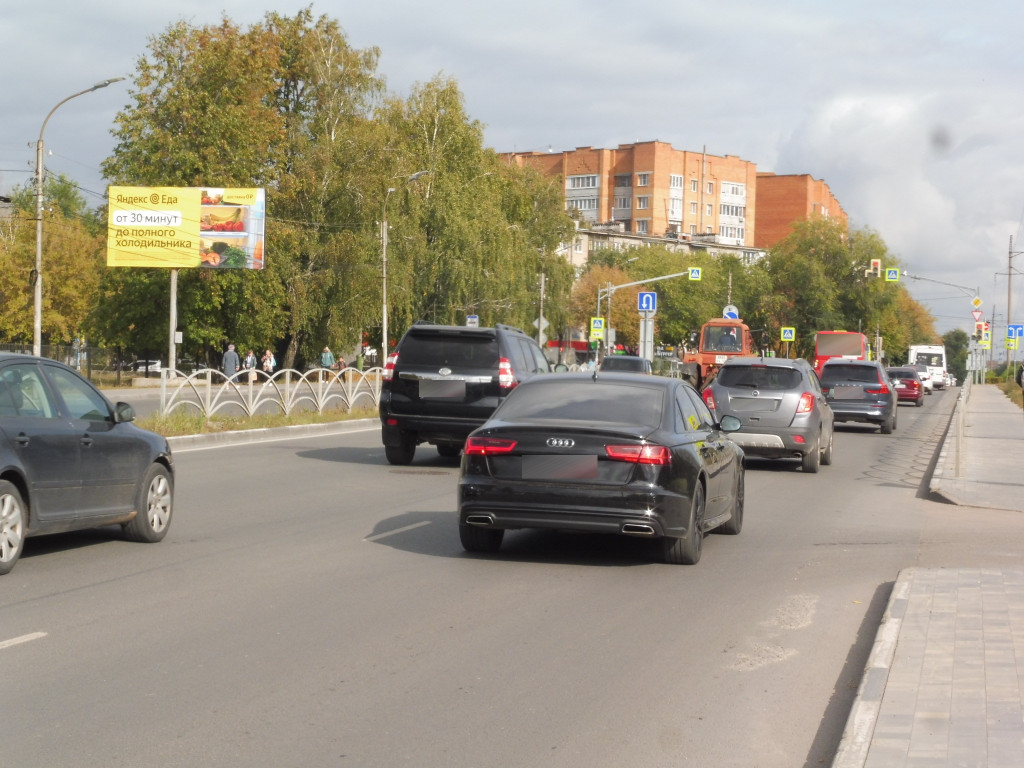 Фотография рекламного носителя, тип: Билборд 3x6, адрес: Высоковольтная ул., д.38, Рязань, Рязанская область, Россия. Сторона Б №595977