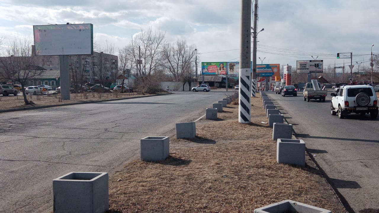 Фотография рекламного носителя, тип: Билборд 3x6, адрес: Генерала Белика ул. Х Крымская ул., Чита, Забайкальский край, Россия. Сторона Б №1053412