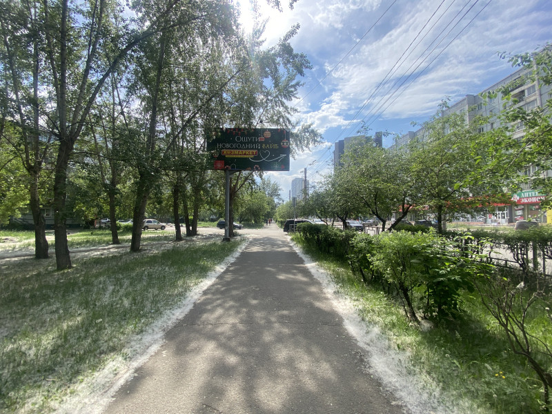 Фотография рекламного носителя, тип: Билборд 3x6, адрес: Воронова ул., д.17, Красноярск, Красноярский край, Россия. Сторона Б №779854