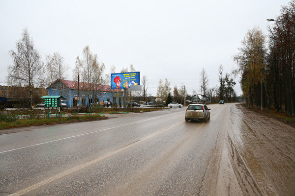 Фотография рекламного носителя, тип: Билборд 3x6, адрес: Колюбакино пос., Майора Алексеева ул., д.17, поз.1, Московская область, Россия. Сторона Б №527477