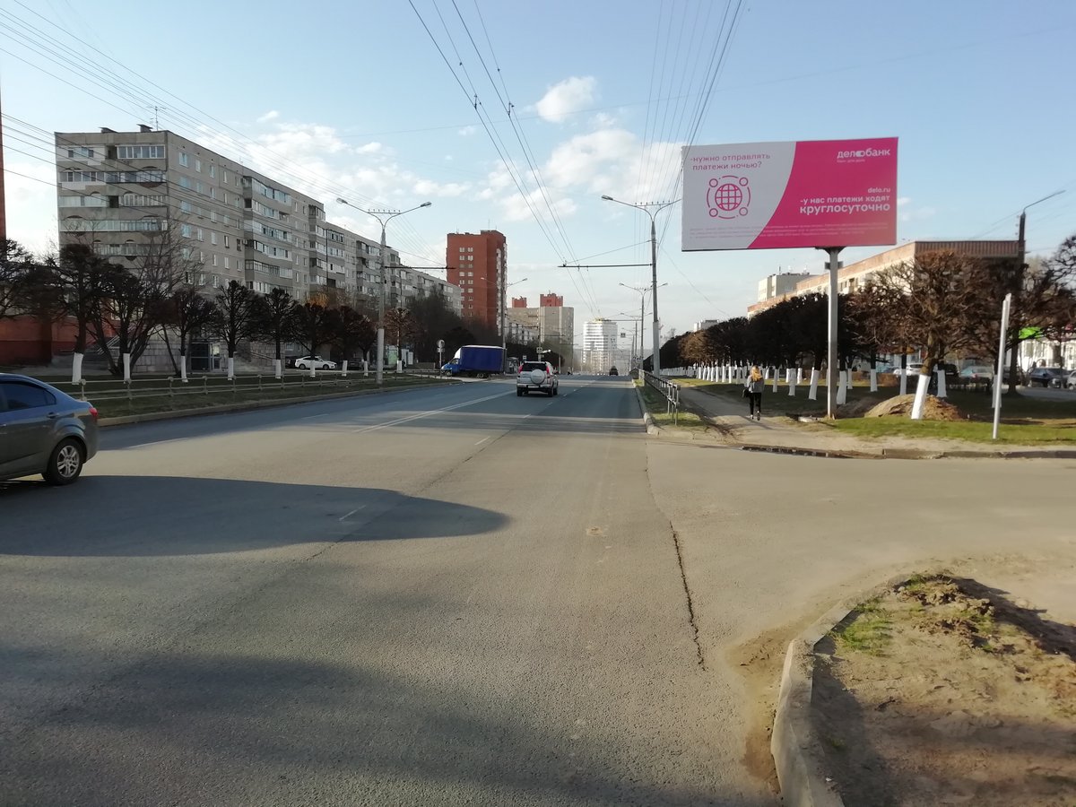 Фотография рекламного носителя, тип: Билборд 3x6, адрес: Гузовского ул., д.14, Чебоксары, Республика Чувашия, Россия. Сторона A №838419