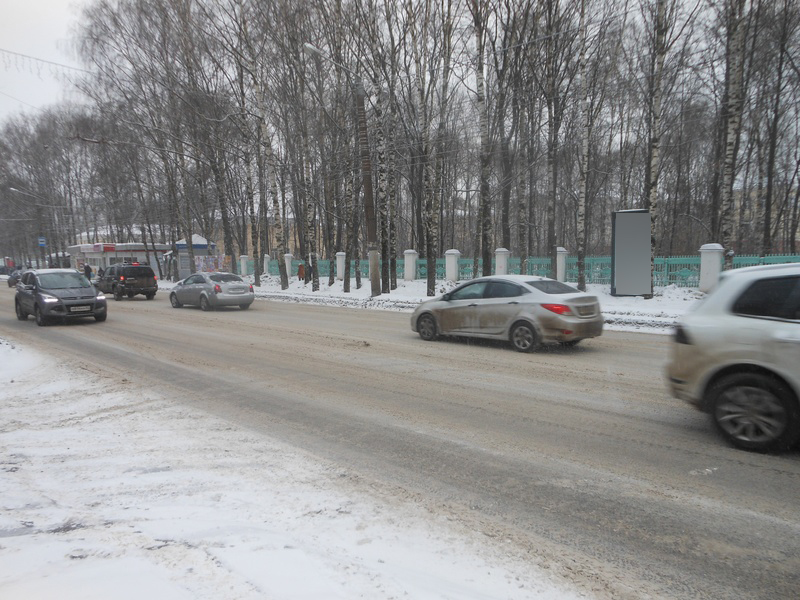 Фотография рекламного носителя, тип: Пиллар 3x1.4, адрес: Воровского ул., д.44, Киров, Кировская область, Россия. Сторона С №632478