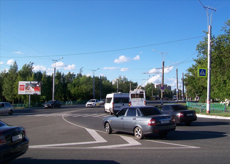 Фотография рекламного носителя, тип: Билборд 3x6, адрес: Веселовского ул., д.59а, Саранск, Республика Мордовия, Россия. Сторона Б №596058