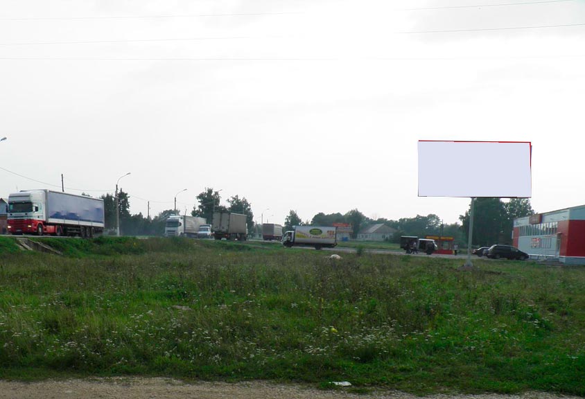Фотография рекламного носителя, тип: Билборд 3x6, адрес: с. Афанасьево, Елец - Орел а/д, Елец, Липецкая область, Россия. Сторона А №773808
