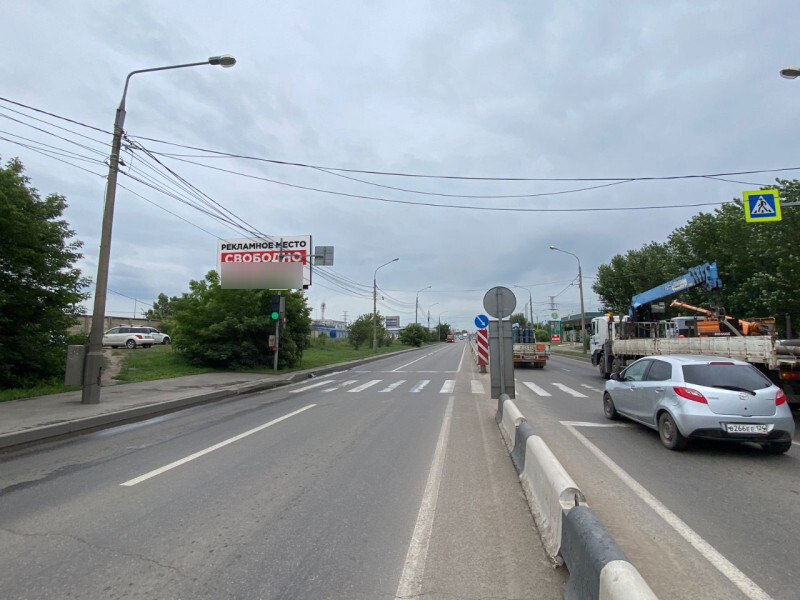 Фотография рекламного носителя, тип: Билборд 3x6, адрес: Глинки ул., д.37ж, Красноярск, Красноярский край, Россия. Сторона Б №780158