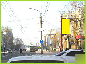 Фотография рекламного носителя, тип: Панель-кронштейн, адрес: Ленина ул., поз.37, Чита, Забайкальский край, Россия. Сторона Б №568761