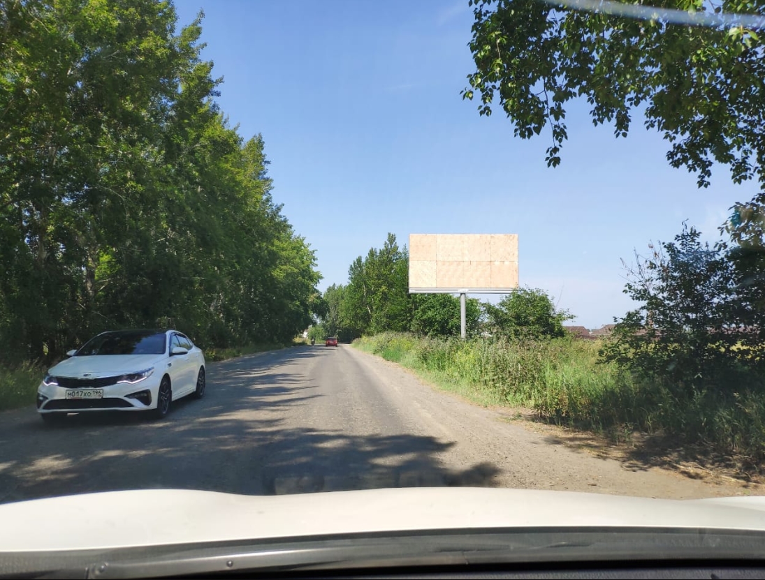 Фотография рекламного носителя, тип: Билборд 3x6, адрес: Патруши с., 1 Мая ул. Х Тепличная ул., поз.1, Сысерть, Свердловская область, Россия. Сторона А №824931