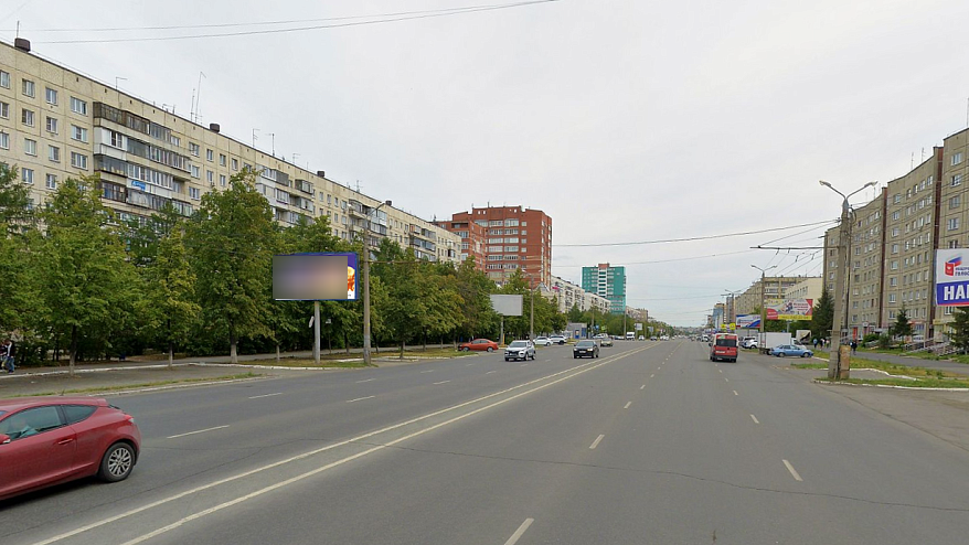 Фотография рекламного носителя, тип: Билборд 3x6, адрес: Комсомольский пр-т., д.66, Челябинск, Челябинская область, Россия. Сторона B №954262