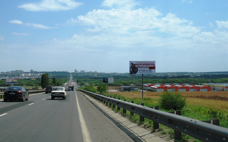 Фотография рекламного носителя, тип: Билборд 3x6, адрес: Воронеж - Курск а/д, 213 250м, Воронеж, Воронежская область, Россия. Сторона А №772887