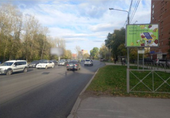 Фотография рекламного носителя, тип: Ситиборд 2.7x3.7, адрес: Космонавтов ш., д.173А Х Одоевского ул., Пермь, Пермский край, Россия. Сторона A2 №769853