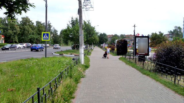 Фотография рекламного носителя, тип: Ситиформат 1.8x1.2, адрес: 62 мкр., 60-лет Победы сквер, поз.4, Егорьевск, Московская область, Россия. Сторона А №870523