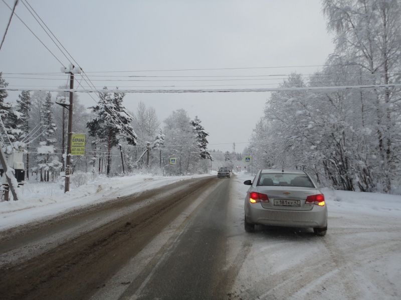 Фотография рекламного носителя, тип: Панель-кронштейн, адрес: Осельки п., ж-д станция Осельки, Ленинградская область, Россия. Сторона A №812284