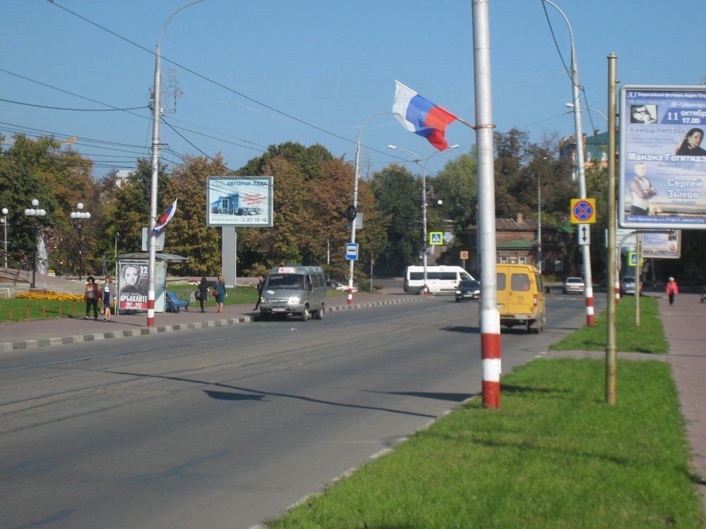 Фотография рекламного носителя, тип: Ситиборд 2.7x3.7, адрес: Спасская ул., д.19, поз.1, Ульяновск, Ульяновская область, Россия. Сторона B №690697