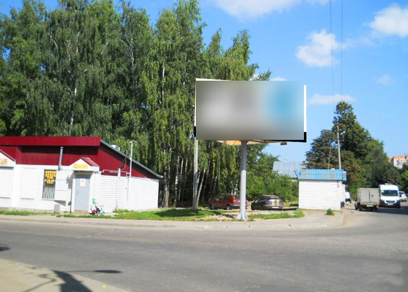 Фотография рекламного носителя, тип: Билборд 3x6, адрес: Кловская ул. Х Марии Расковой ул., Смоленск, Смоленская область, Россия. Сторона А №857284