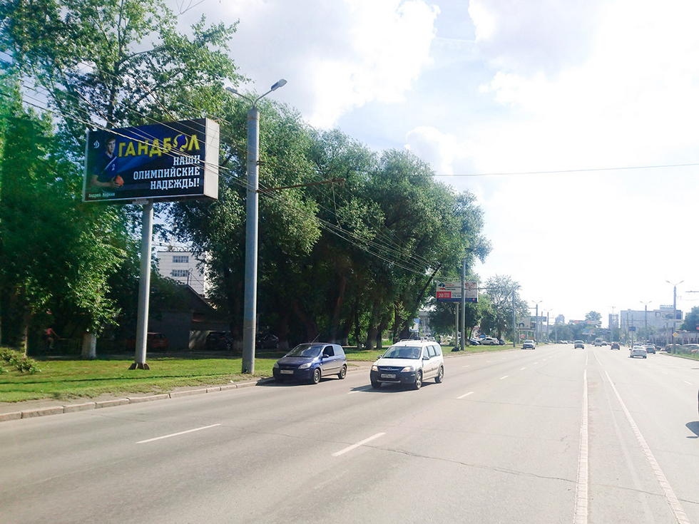 Фотография рекламного носителя, тип: Билборд 3x6, адрес: Труда ул., напротив д.171, Челябинск, Челябинская область, Россия. Сторона B №742963