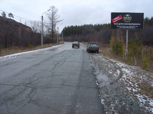 Фотография рекламного носителя, тип: Билборд 3x6, адрес: Абзаково с., поз.1, Уфа, Республика Башкортостан, Россия. Сторона А №780678