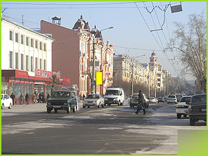 Фотография рекламного носителя, тип: Панель-кронштейн, адрес: Ленина ул., поз.37, Чита, Забайкальский край, Россия. Сторона A №568760