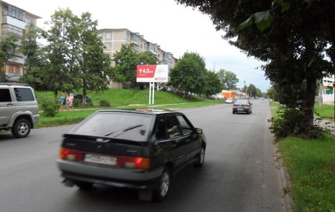 Фотография рекламного носителя, тип: Билборд 3x6, адрес: Рокоссовского ул., д.7, Железногорск, Курская область, Россия. Сторона В №1069003