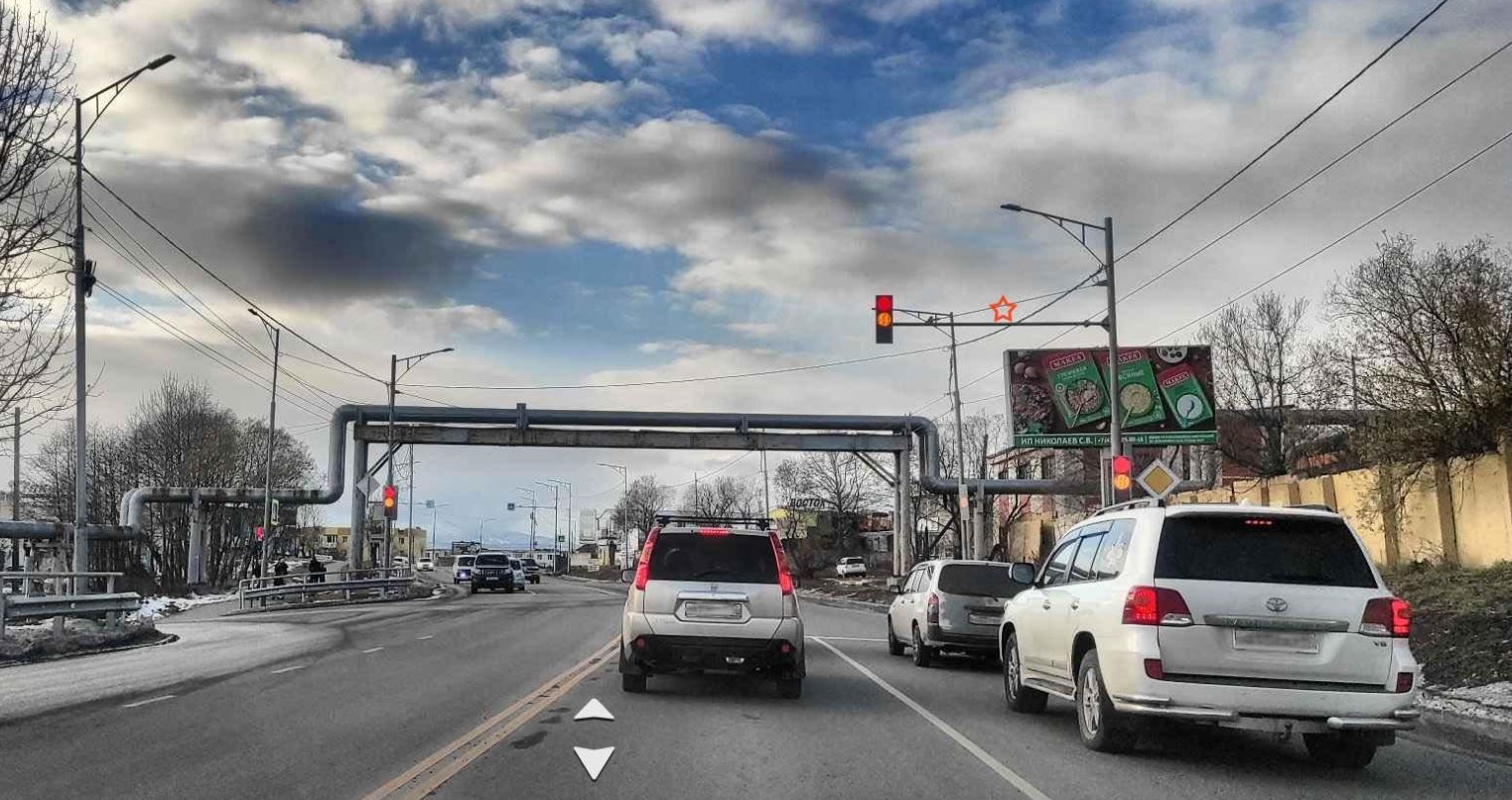 Фотография рекламного носителя, тип: Билборд 3x6, адрес: Победы пр-т., д.50, Петропавловск-Камчатский, Камчатский край, Россия. Сторона A №1041538