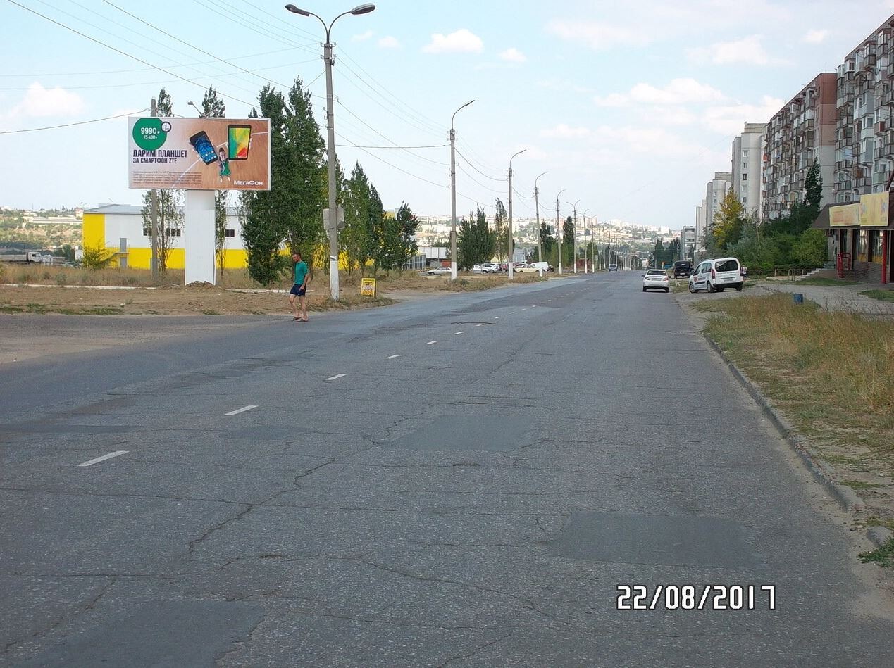 Фотография рекламного носителя, тип: Билборд 3x6, адрес: 5 мкр., д.52А, Камышин, Волгоградская область, Россия. Сторона В №604794