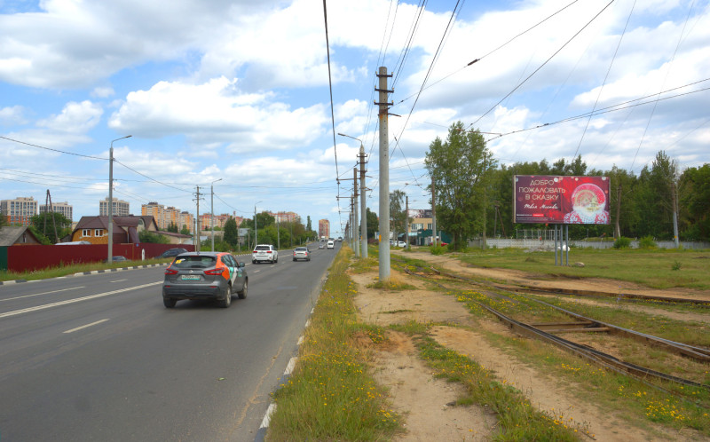 Фотография рекламного носителя, тип: Билборд 3x6, адрес: Щёкинское ш., д.3, Тула, Тульская область, Россия. Сторона A №806059
