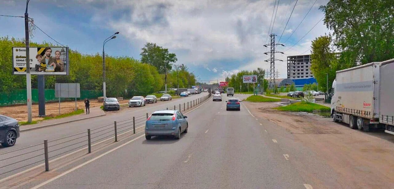 Фотография рекламного носителя, тип: Билборд 3x6, адрес: Дзержинское ш.., 1 480м, Котельники, Московская область, Россия. Сторона B №1094542